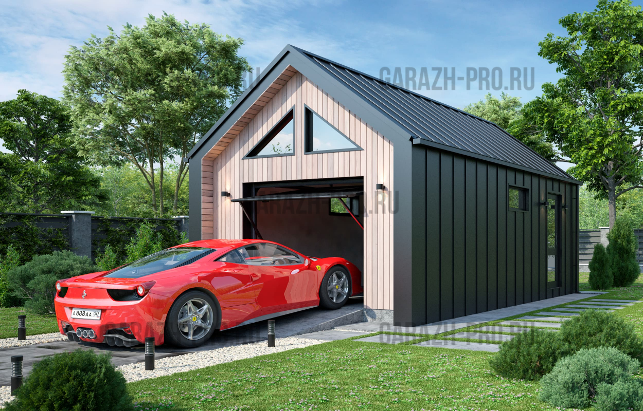 Проекты коттеджей с гаражом, отдельно стоящие гаражи. В чем особенности проектов домов с гаражом?