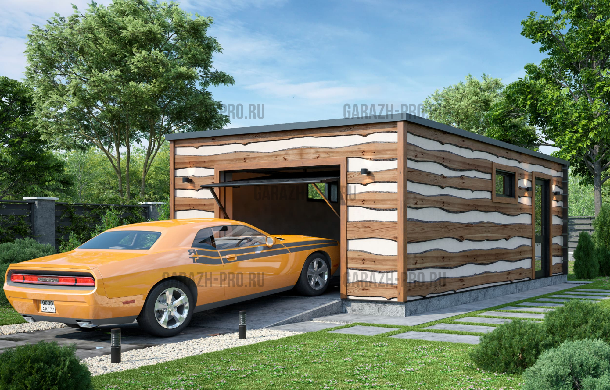 Гараж Хайтек 5х9