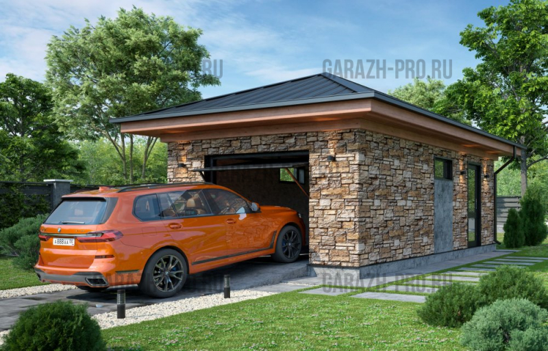 Классический гараж 4х7