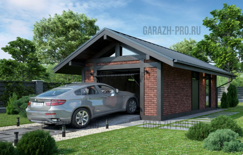 Гараж Шале 3х8
